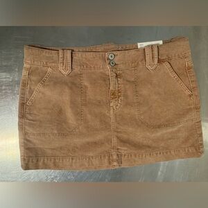 AE - NWT corduroy mini skirt
